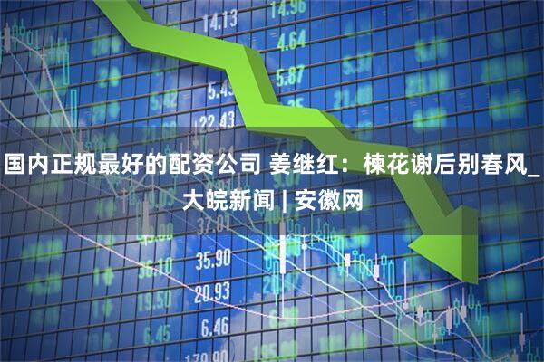 国内正规最好的配资公司 姜继红：楝花谢后别春风_大皖新闻 | 安徽网